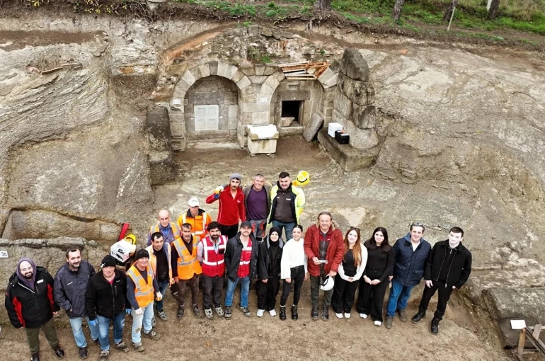 Tios Antik Kentinde 5 yıl devam eden kazılar tamamlandı 