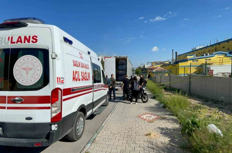 Tır şoförü tırın dorsesinde ölü bulundu 