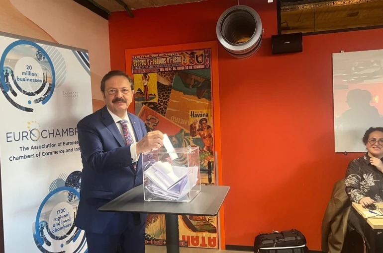 TOBB Başkanı Hisarcıklıoğlu: "Avrupa Odalar Birliği’nde Başkan Vekili olarak iş dünyamızı temsil etmeye devam edeceğim" 