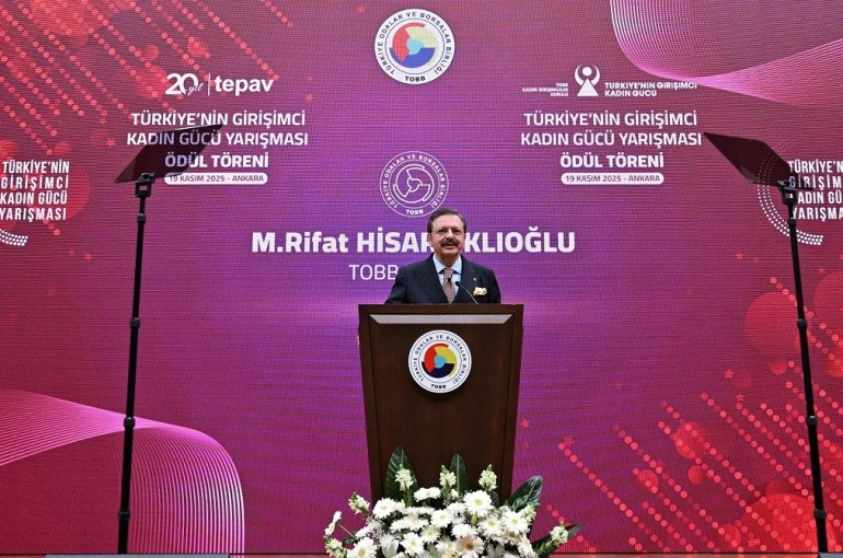 TOBB Başkanı Hisarcıklıoğlu: "Kadınların sosyal hayatta, iş hayatında daha fazla ve aktif rol almasını istiyoruz" 