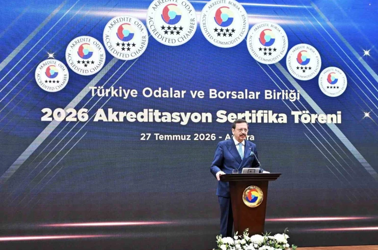 TOBB’da 73 oda ve borsaya sertifika verildi 
