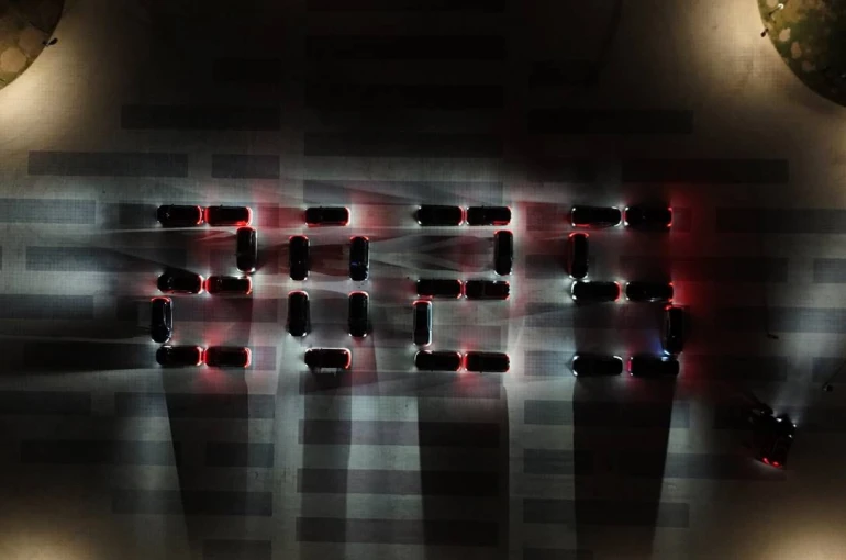 Togg’larla 2026’ya özel koreografi gösterisi