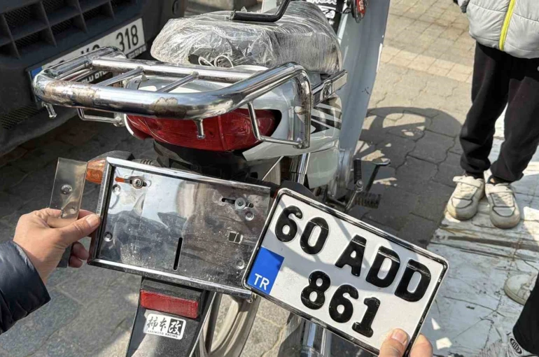 Tokat’ta 50 bin TL’lik motosikleti ile 146 bin TL’lik ceza yedi 