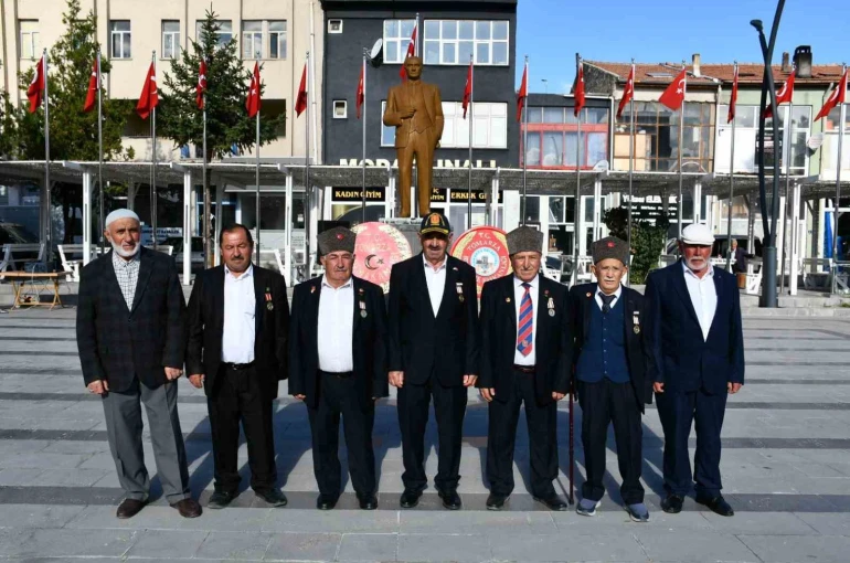 Tomarza’da Gazileri Günü programı düzenlendi 