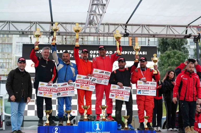 Trabzon’da Off-Road yarışlarında ödüller sahiplerini buldu 