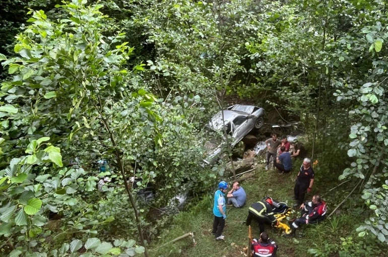 Trabzon’da trafik kazası: 1 ölü, 6 yaralı 