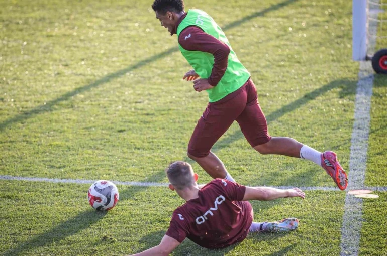 Trabzonspor, RAMS Başakşehir maçı hazırlıklarını sürdürdü 