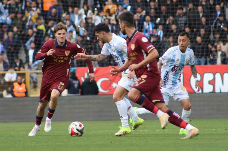 Trendyol 1. Lig: Erzurumspor FK: 1 - Bandırmaspor: 1 