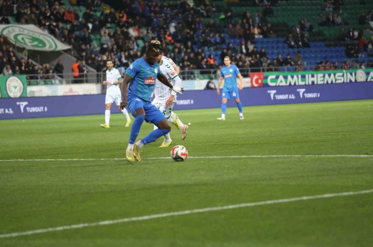 Trendyol Süper Lig: Çaykur Rizespor: 3 - Konyaspor: 2 (Maç sonucu) 