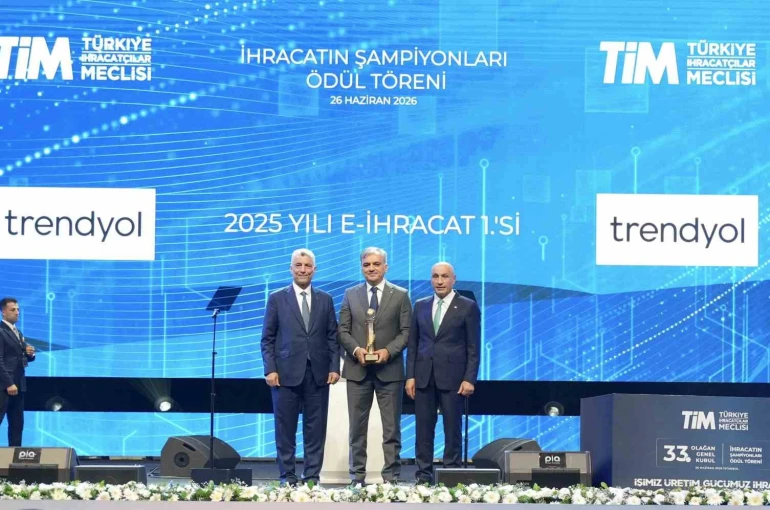 Trendyol, üçüncü kez Türkiye’nin e-ihracat şampiyonu oldu 