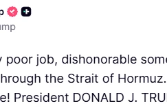 Trump’tan İran’a Hürmüz Boğazı uyarısı 