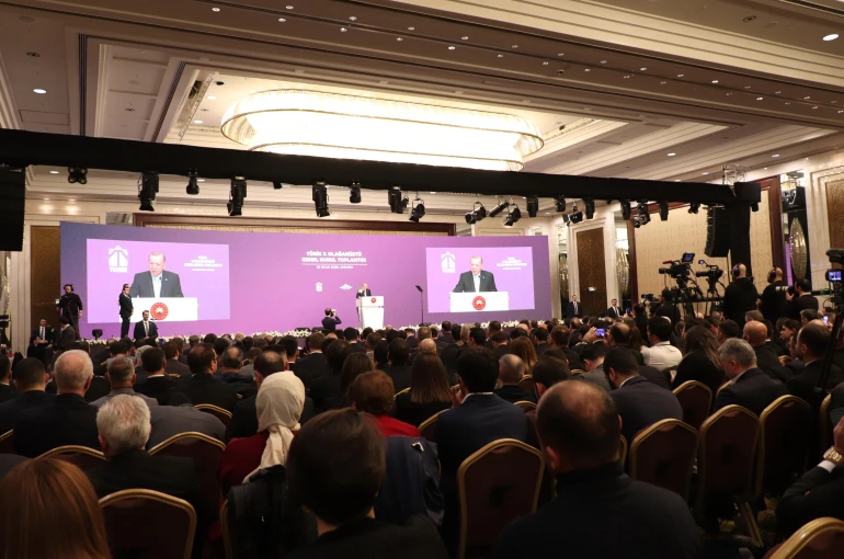 TÜGİK 7. Olağanüstü Genel Kurul Toplantısı Cumhurbaşkanı Erdoğan’ın katılımıyla gerçekleşti