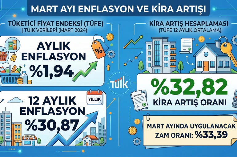 TÜİK açıkladı: Nisan ayı kira artış oranı belli oldu!