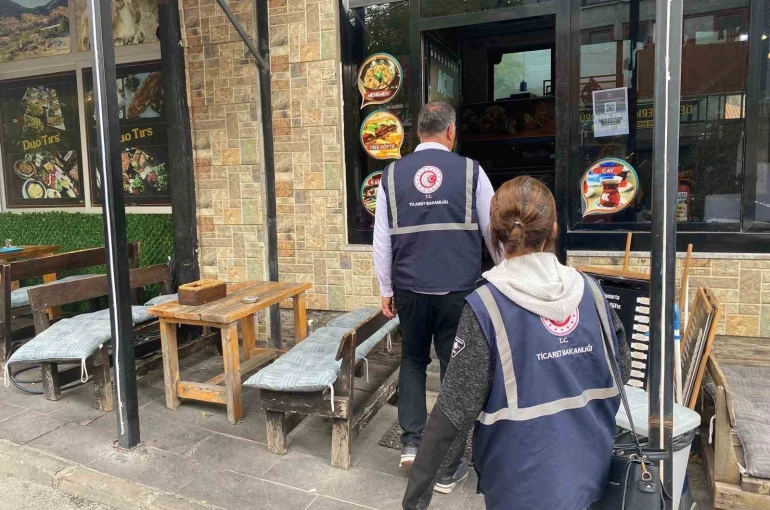 Tunceli’de eş zamanlı piyasa denetimi 