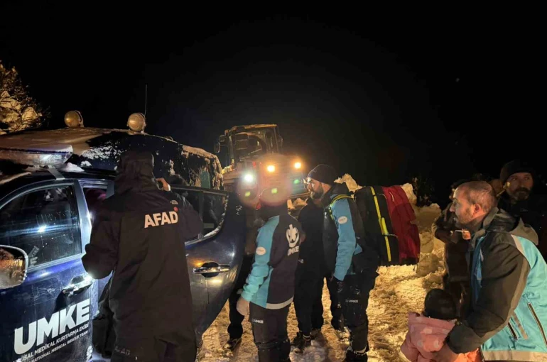 Tunceli’de kurumlar 6,5 aylık hamile kadın için seferber oldu 