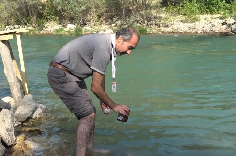 Tunceli’deki akarsularda yüzme suyu düzenli olarak denetleniyor 