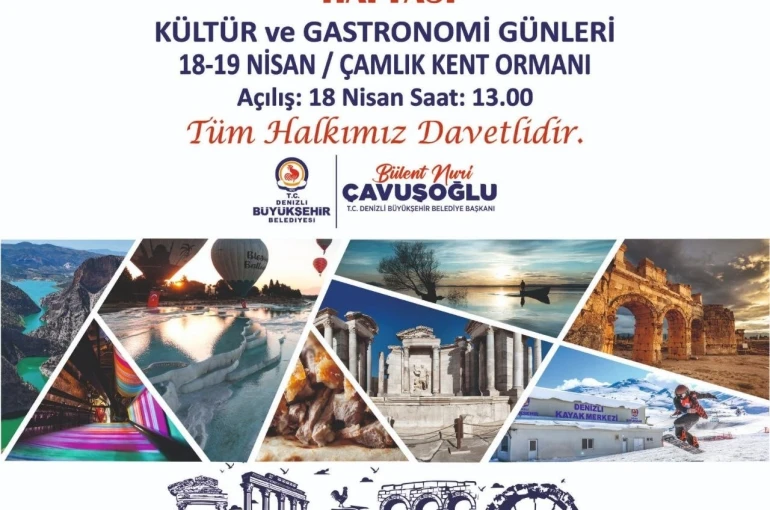 Turizm Haftası Kültür ve Gastronomi Günleri başlıyor 