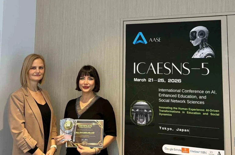 Türk Akademisyene Japonya’da "En İyi Bildiri" ödülü 