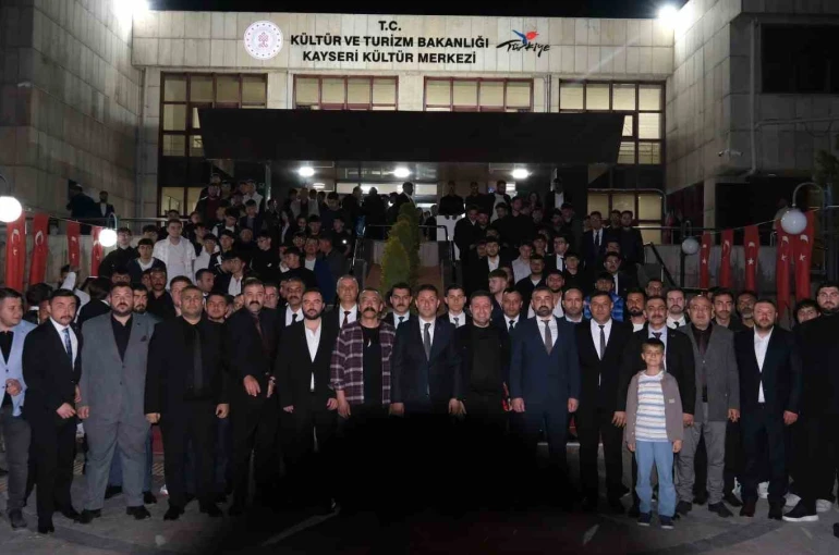 Türk milletinin sesi Kayseri’de yankılandı 