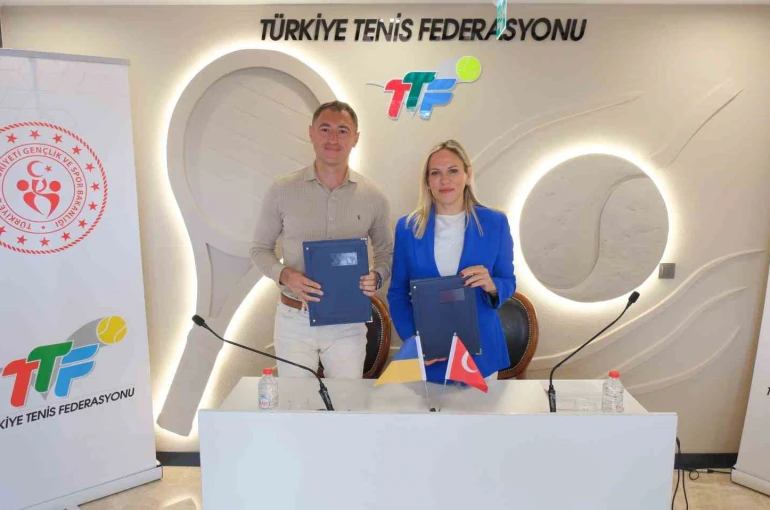 Türkiye ve Ukrayna Tenis Federasyonları arasında iş birliği protokolü imzalandı 