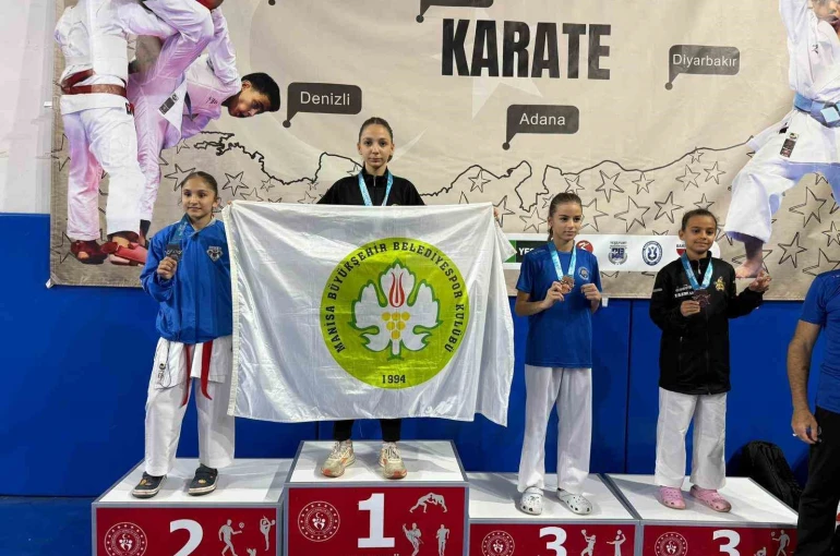 Türkiye Yıldızlar Ligi’nde Manisa BBSK’dan 53 madalya 