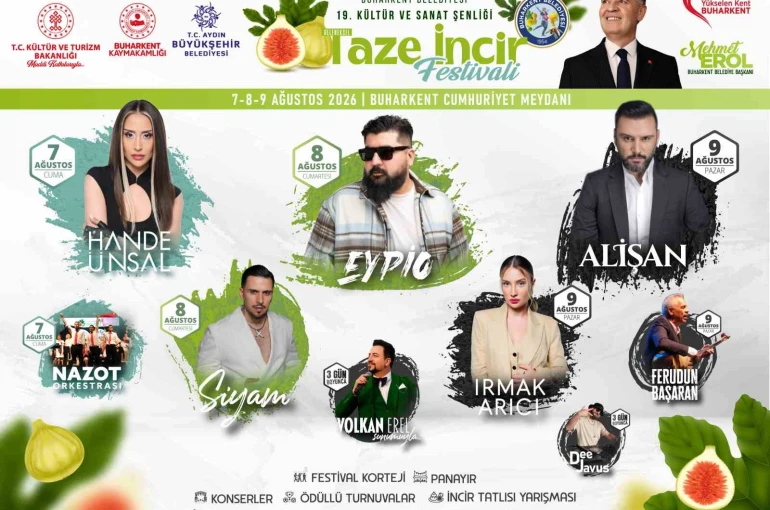Türkiye’nin ilk ve tek taze İncir Festivali için geri sayım başladı 