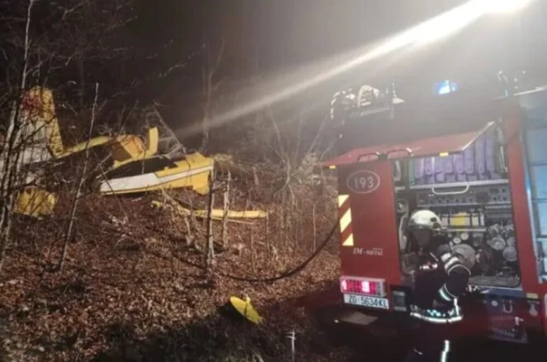 Türkiye’ye ait yangın söndürme uçağı Hırvatistan’da düştü: 1 şehit 