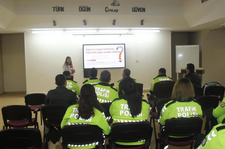 Tütün ve tütün ürünlerinin zararları anlatıldı