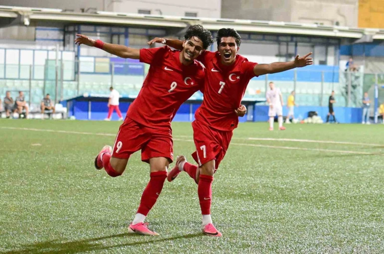 U20 Milli Takımı, Akdeniz Oyunları’nda Kuzey Makedonya’yı 3-0 yendi 