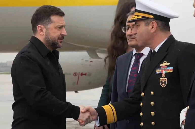 Ukrayna Devlet Başkanı Zelenskiy, İstanbul’da