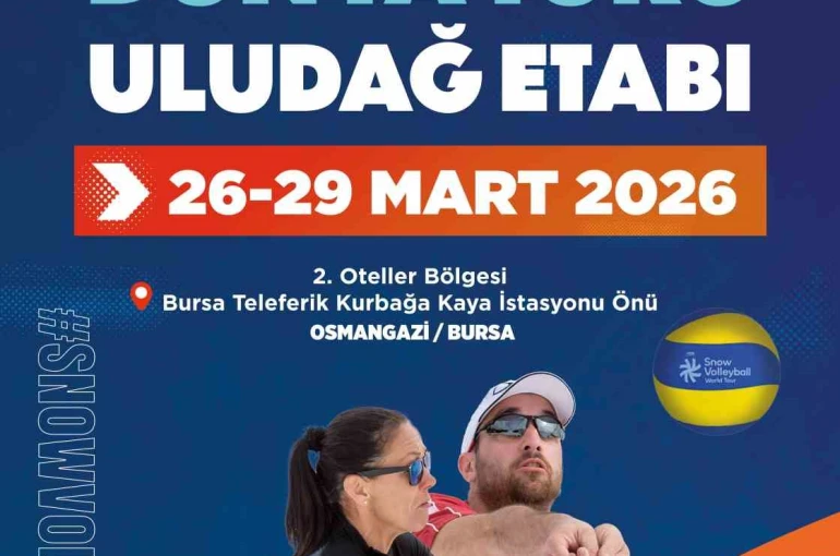 Uludağ İçecek Türk A.Ş., Uludağ’da düzenlenecek 2026 FIVB Kar Voleybolu Dünya Turu’nun sponsoru oldu 