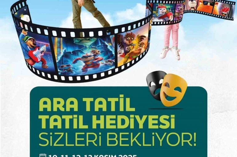Ümraniye Belediyesi’nden çocuklara ara tatil hediyesi 