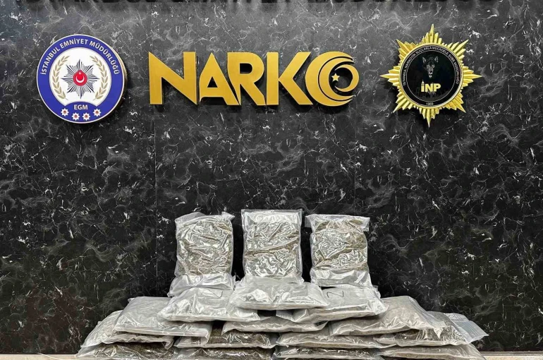 Ümraniye’de uyuşturucu operasyonu: 37 kilo skunk ele geçirildi