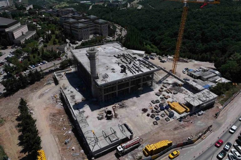 Umuttepe Cami ve Otoparkı projesinde sona yaklaşıldı 