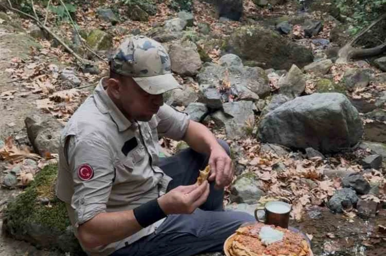 Ünlü şeften takipçilerine ‘doğada yağlama’ 
