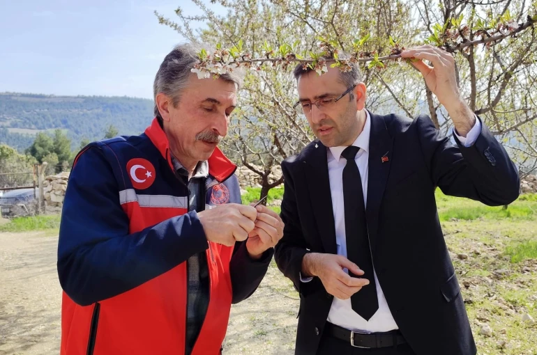 Uşak İl Tarım ve Orman Müdürlüğü ekipleri üreticiyle bir araya geldi 