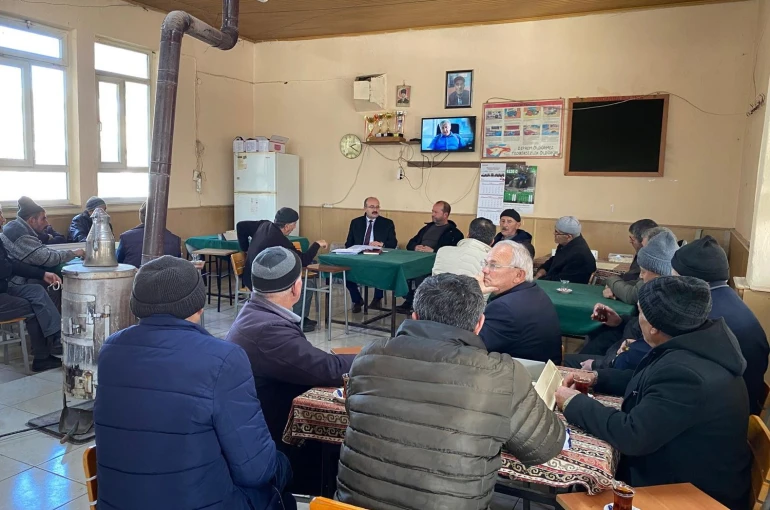 Uşak’ta çiftçilerle sahada buluşma