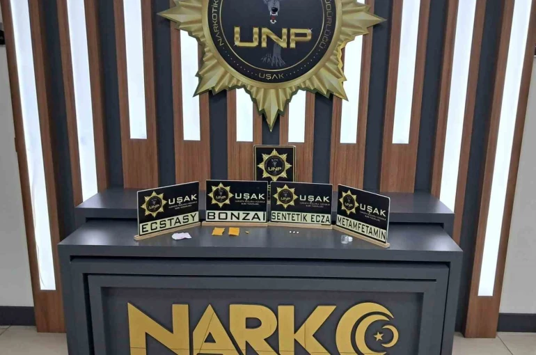 Uşak’ta uyuşturucu operasyonlarında gözaltına alınan 6 kişiden 5’i tutuklandı 