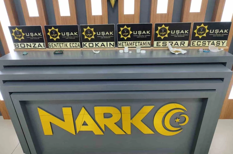 Uşak’ta uyuşturucu operasyonunda 14 şüpheli tutuklandı 