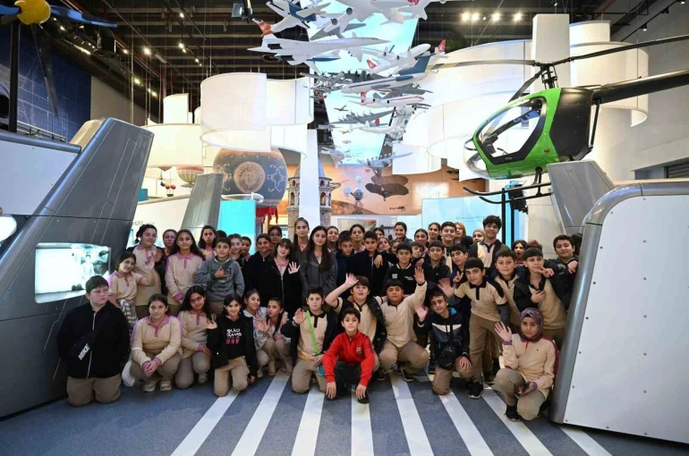 Uzay ve havacılığın derinliklerini GUHEM’de keşfediyorlar 