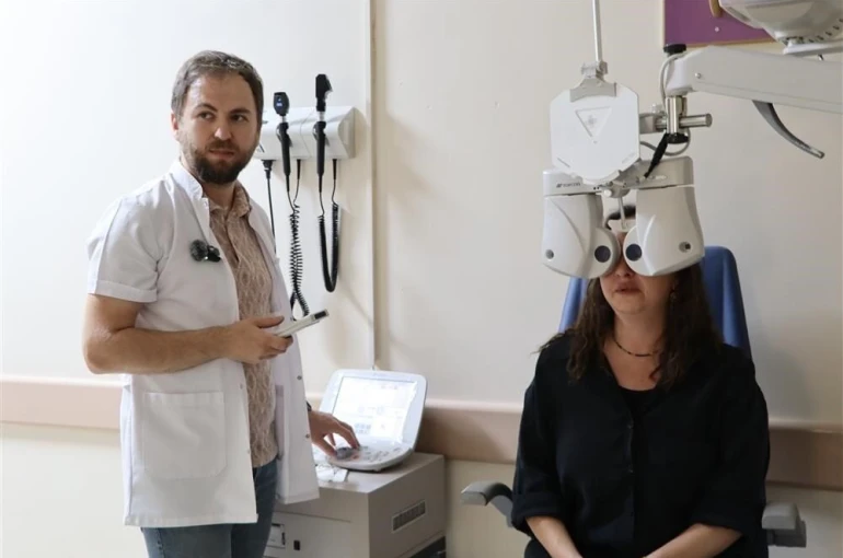 Uzmanı uyardı: "Göz sağlığı düzenli olarak kontrol edilmelidir" 