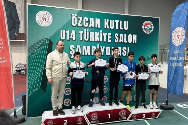 Uzun atlamada Türkiye 2’nciliği Bilecik’e geldi