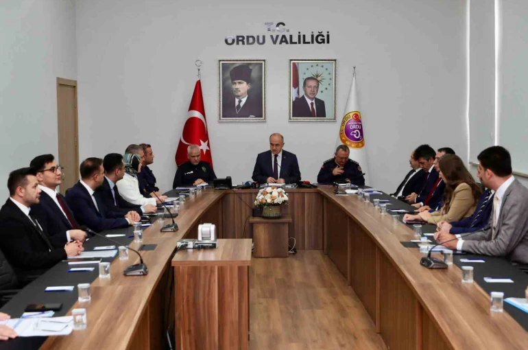 Vali Erol: "Son bir yılda olay sayılarında yüzde 11 azalma oldu" 