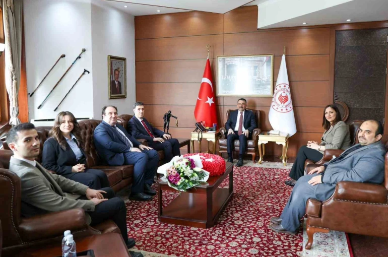 Vali Hacıbektaşoğlu TÜİK heyetini kabul etti 