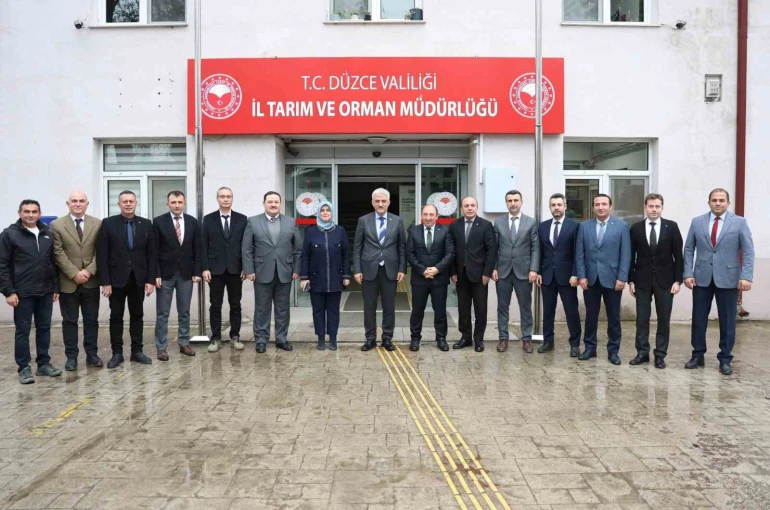 Vali Makas, "Düzce ülkemizin önemli tarım şehirlerinden"