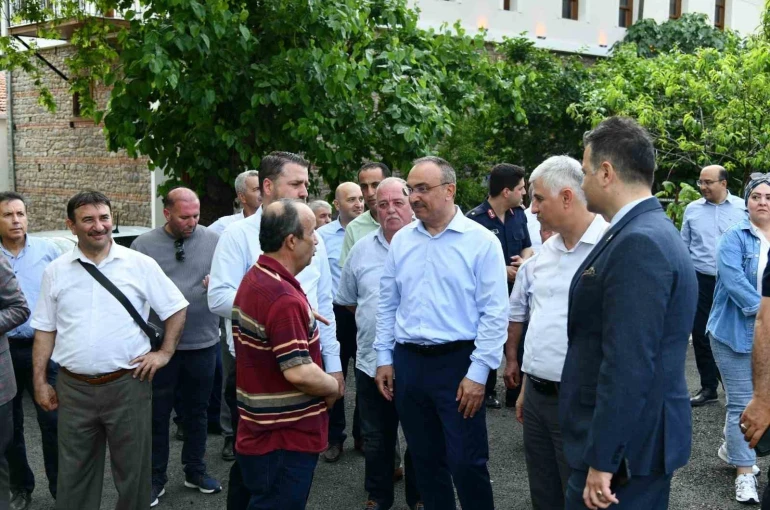 Vali Soytürk, Uçmakdere’de turizm ve tarih yatırımlarını inceledi 