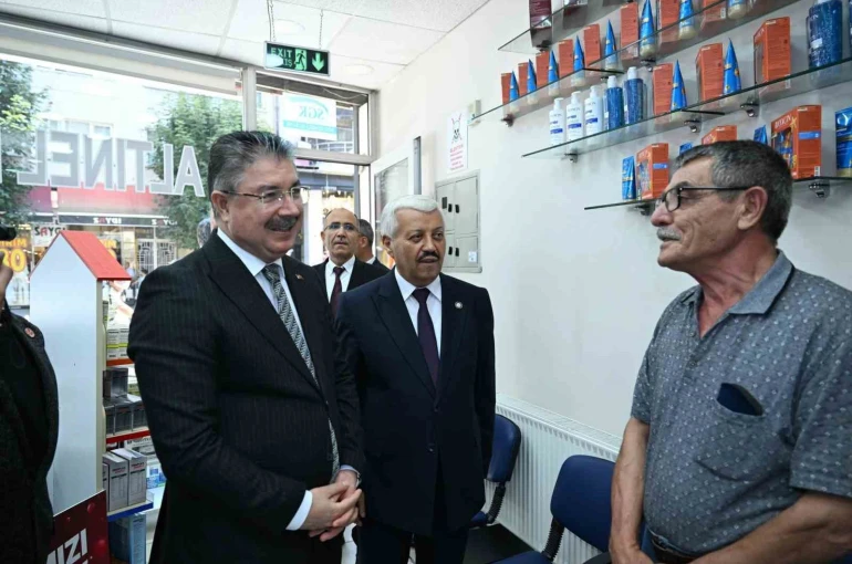 Vali Yılmaz’dan esnaf ziyareti 