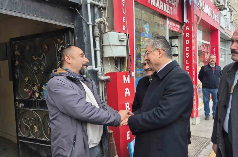 Vali Yılmaz’dan esnaf ziyareti 