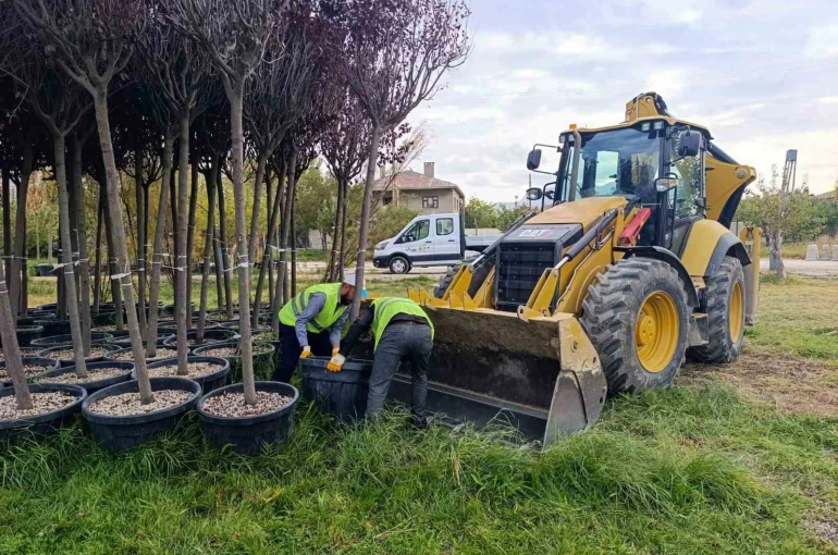 Van Büyükşehir Belediyesinden yeşillendirme çalışması 