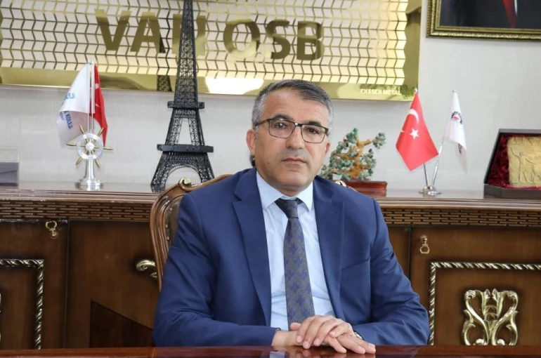 Van OSB Başkanı Aslan: "Üretim ve istihdamı büyütmeye kararlıyız" 